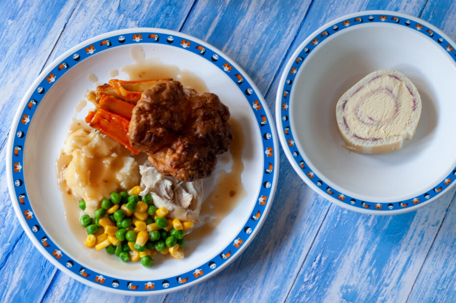 Zootex Plate & Bowl with Dinner & Dessert