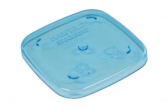 Blue Copolyester Dessert Pot Lid