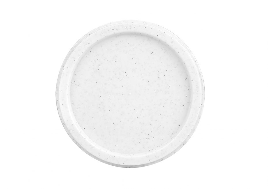 White Speckle Bowl Lid