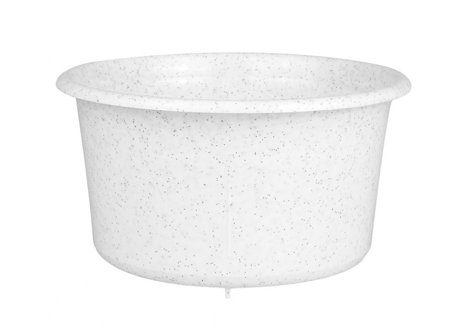 White Speckle Soup Bowl