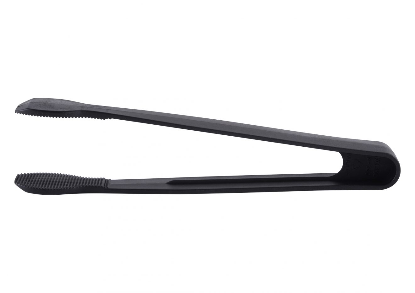 Black Serving Tongs Nylon 24cm • Harfield Tableware