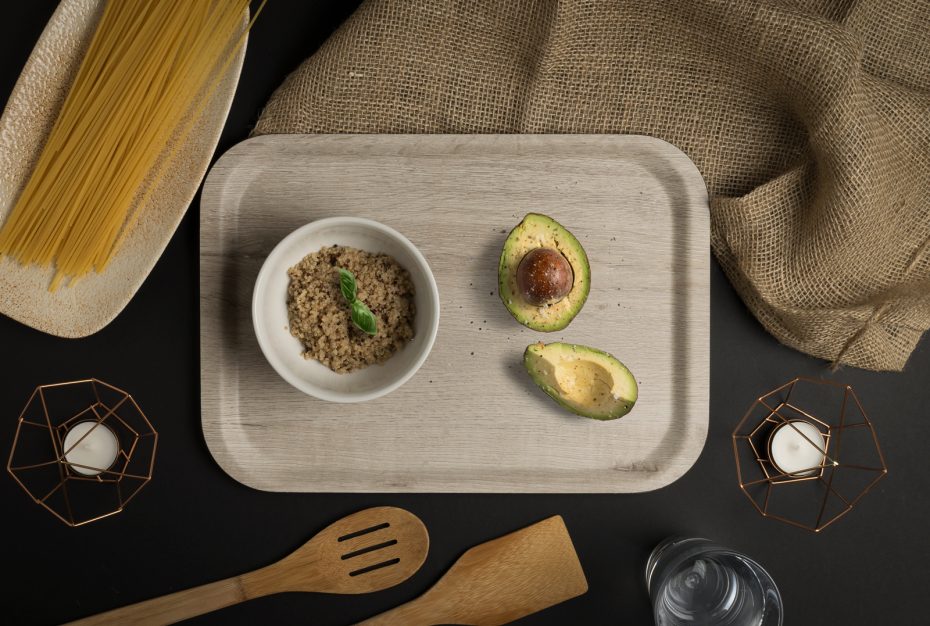 Oak Puro Tray in use.