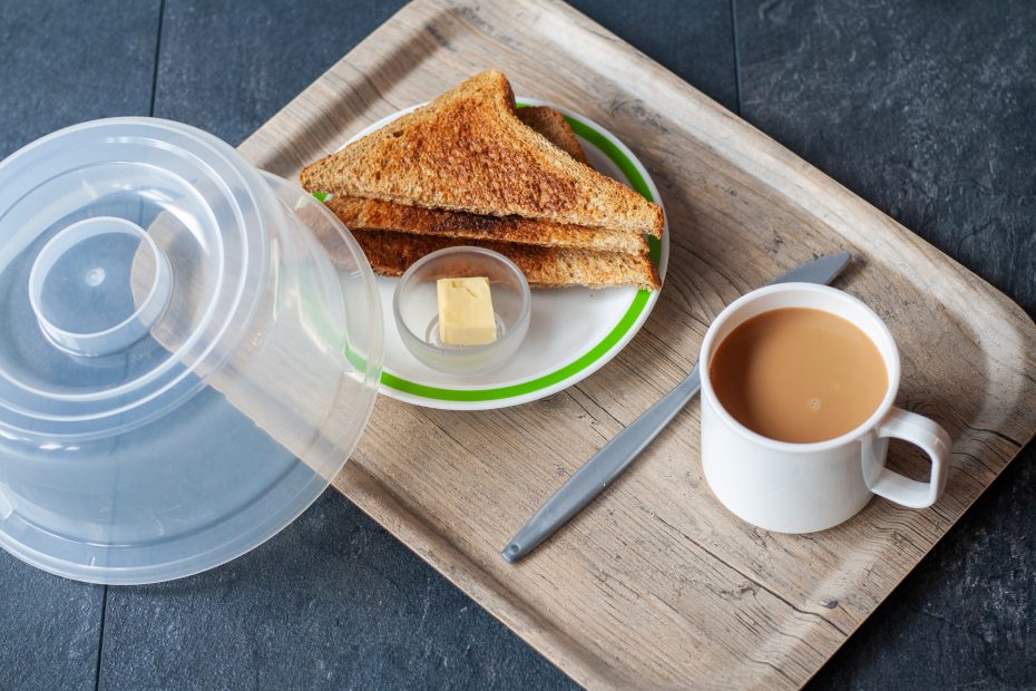 Tea and Toast on Puro Tray