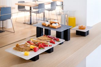 Dessert Display on S-Planks and S-Cubes