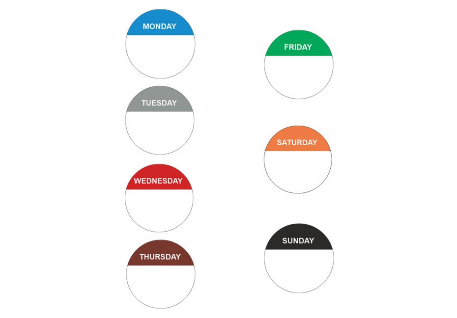 Daymark Round Label