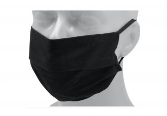 Black Reusable Face Mask