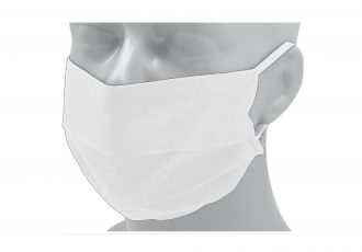 White Reusable Face Mask