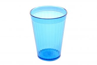 200ml Copolyester Fluted Tumbler in Ocean Blue