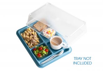 Clear Cover for 3 & 6 Compartment Trays