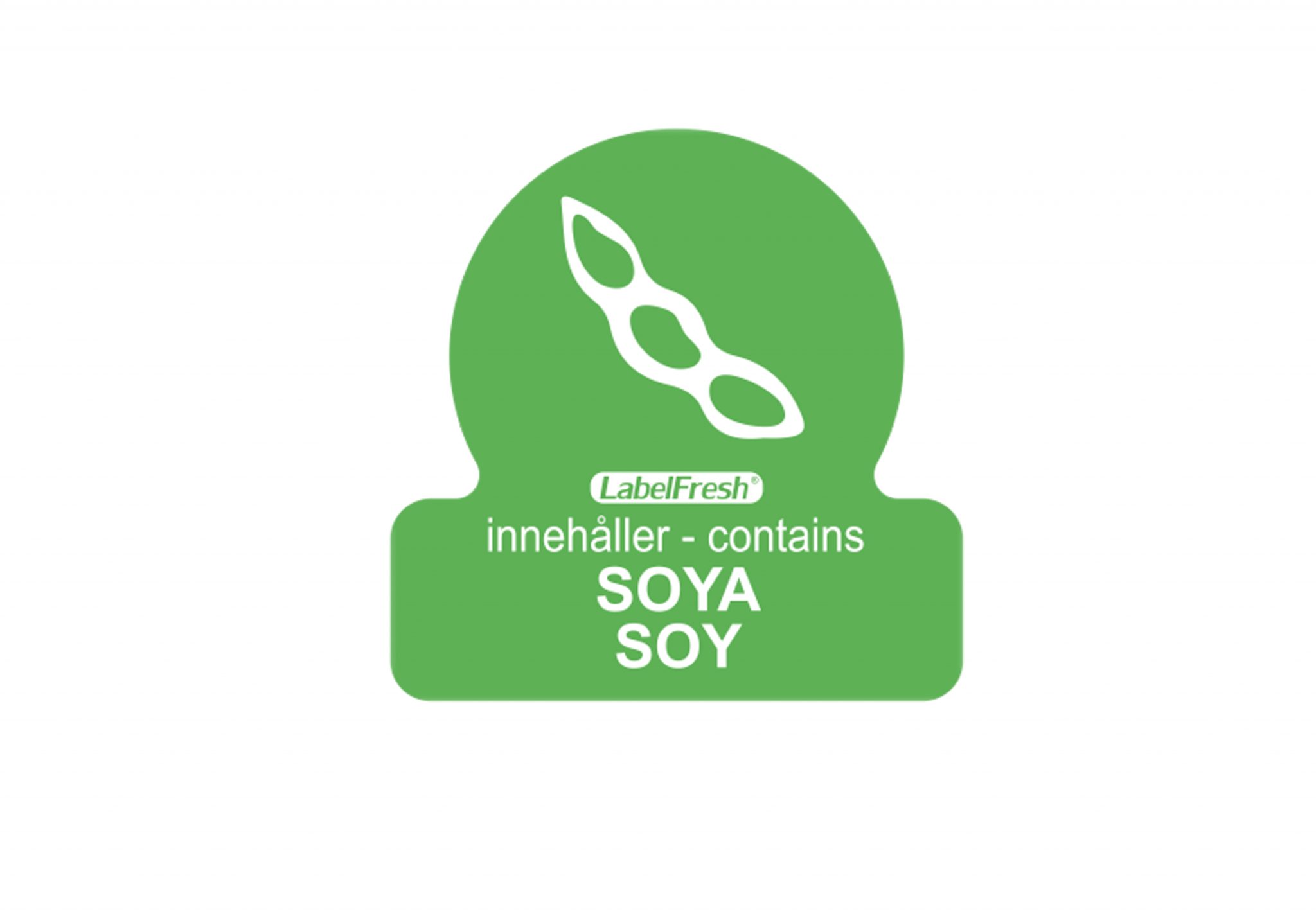 Allergen Labels 500 per roll 24 Designs Harfield Tableware