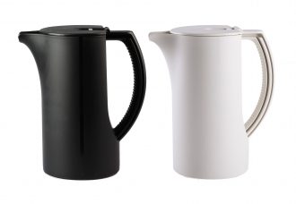 Coffee Pots in Black and Natural Colour