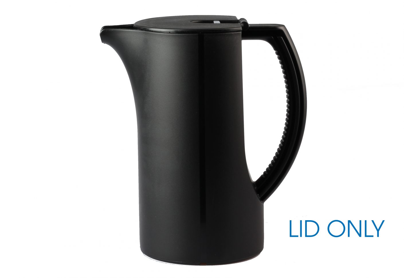 Coffee Pot Lid in Black & Natural • Harfield Tableware