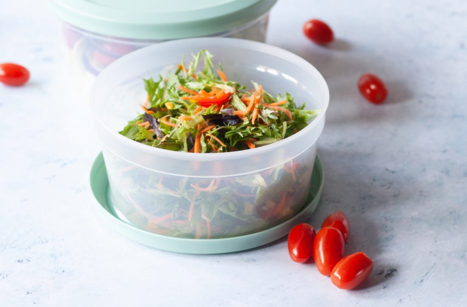 Salad in Vacutop Round Container