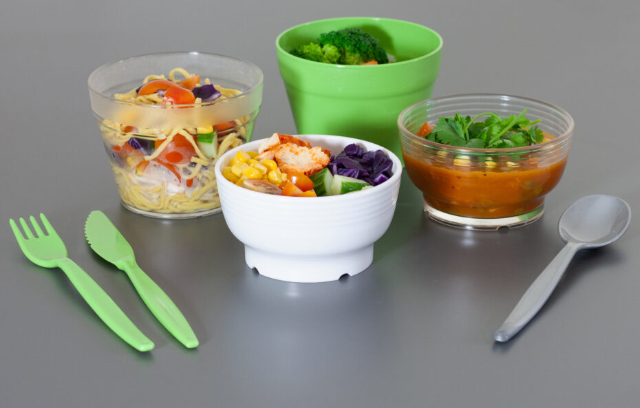 Multipot & Hi Heat Bowls with Salads