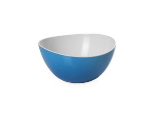 Blue 20cm Curved Edge Bowl