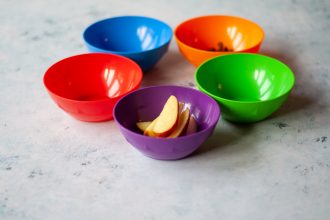 Rainbow Bowls with Fruit