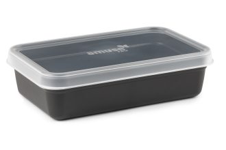 Black 950ml Dish with Lid