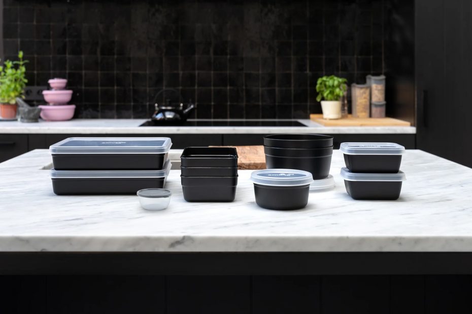 Full Range of Amuse Pro Black Food Containers