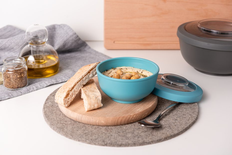 Tylla Snack & Dip Bowl with Airtight Lid