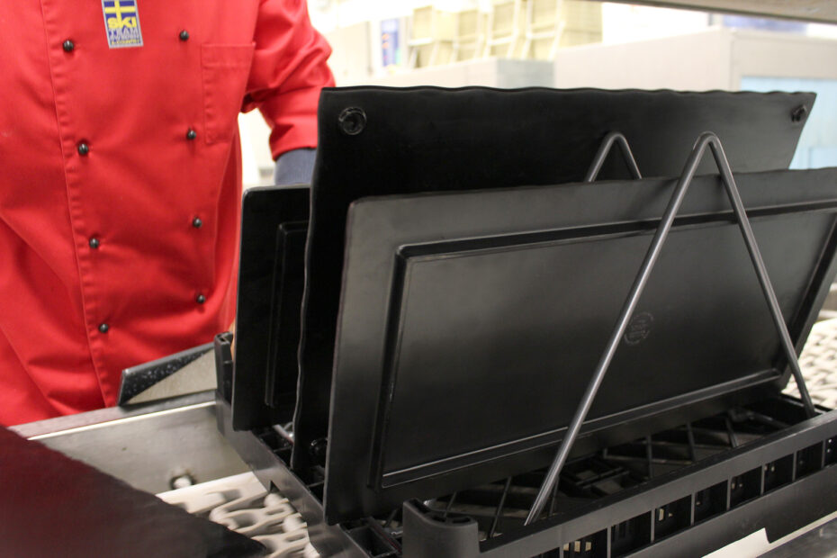 Dishwasher Rack in use