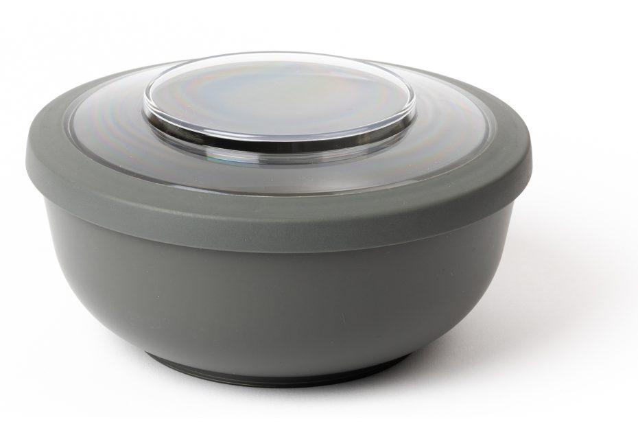 2L Grey Bowl with Airtight Lids