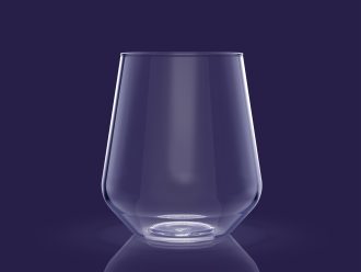 Miss Yoko Stemless Glass