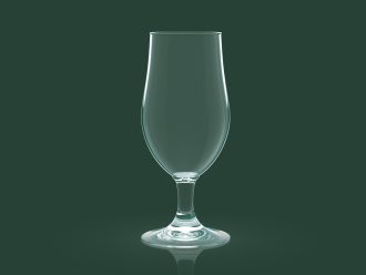 Mr Tulip Hurricane Glass