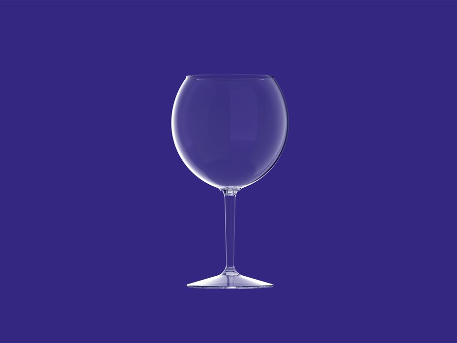 Miss Kylie Sangria Glass