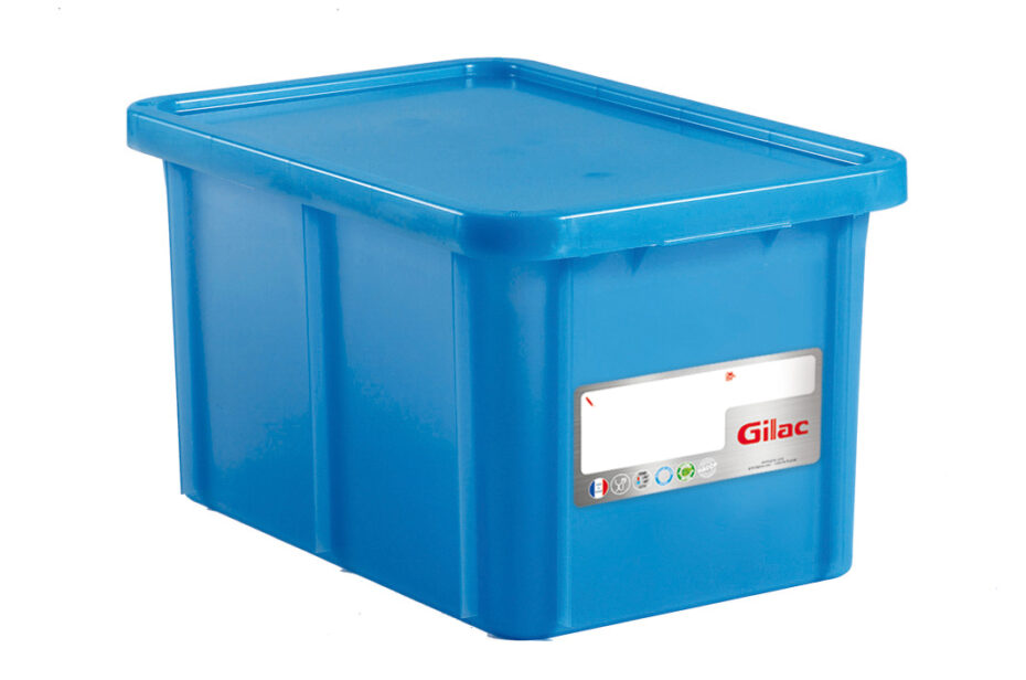 55 Litre Container & Lid Blue