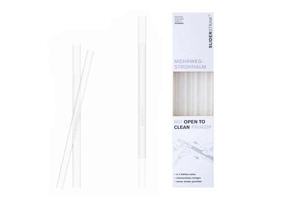 White SliderStraws