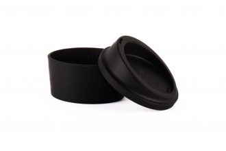 Sip Lid & Sleeve for Coffee To Go In Black