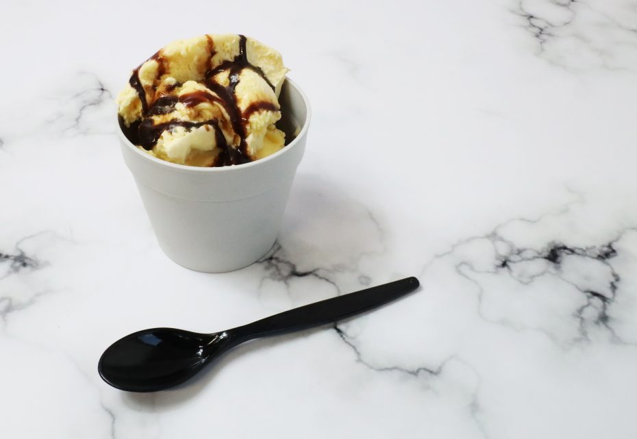 Ice Cream in 8oz Coffee To Go Pot