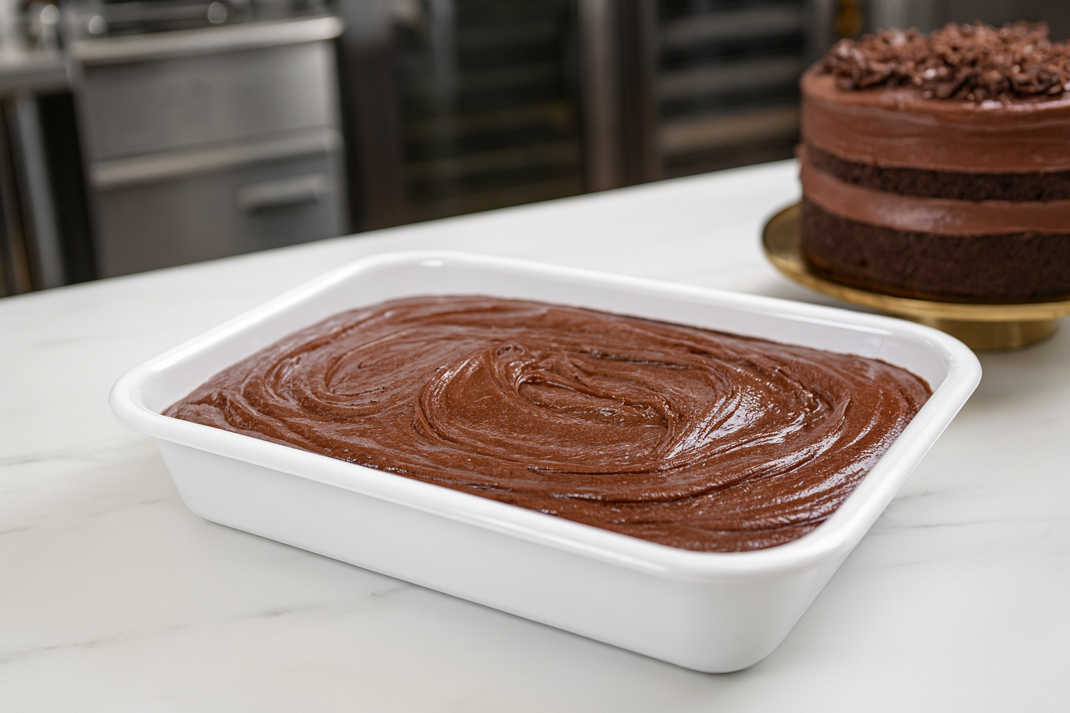 10L Dividing Dough Container with Cake Mix in Bakery Setting
