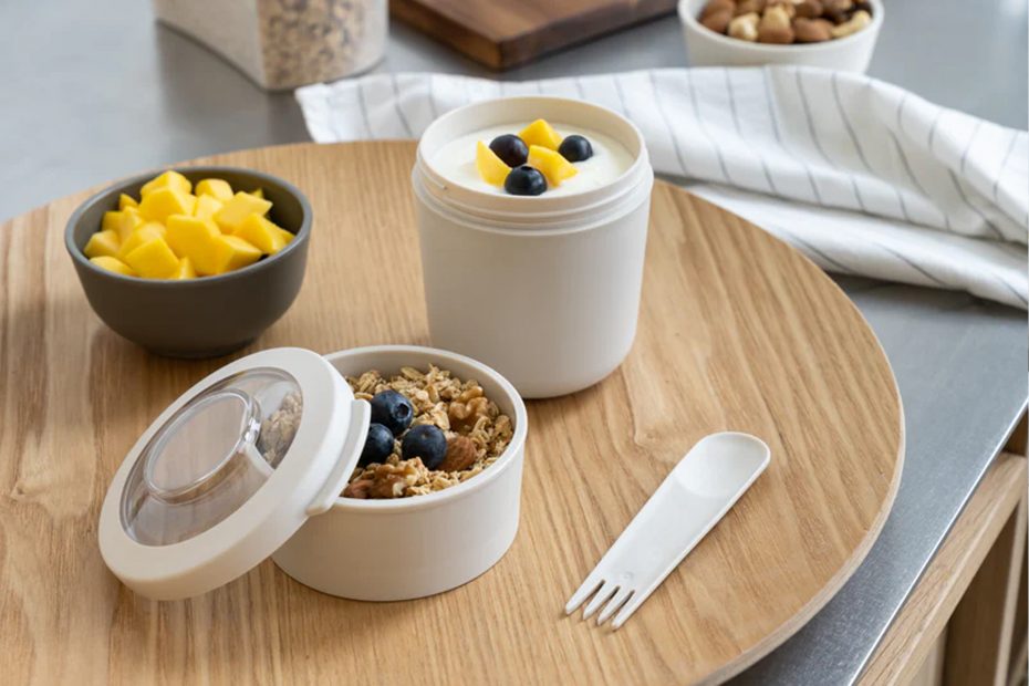 Sand Spork with Breakfast Pot