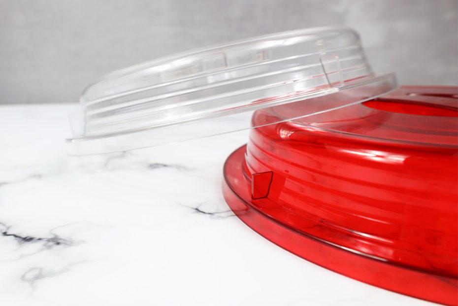 Stacked Hi Heat High Plate Cloches