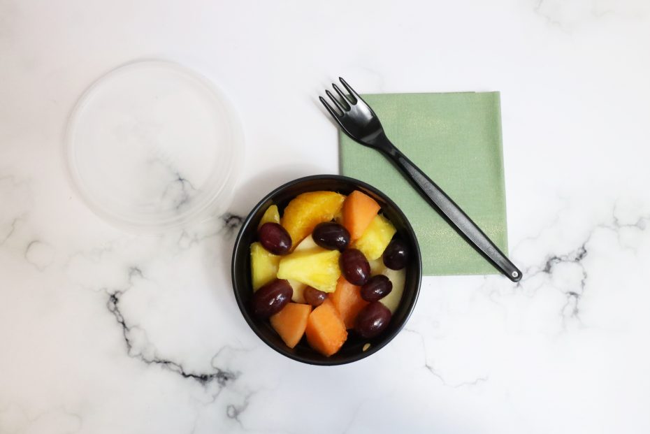 Fruit Salad in Small 250ml Amuse Pro Bowl and Lid