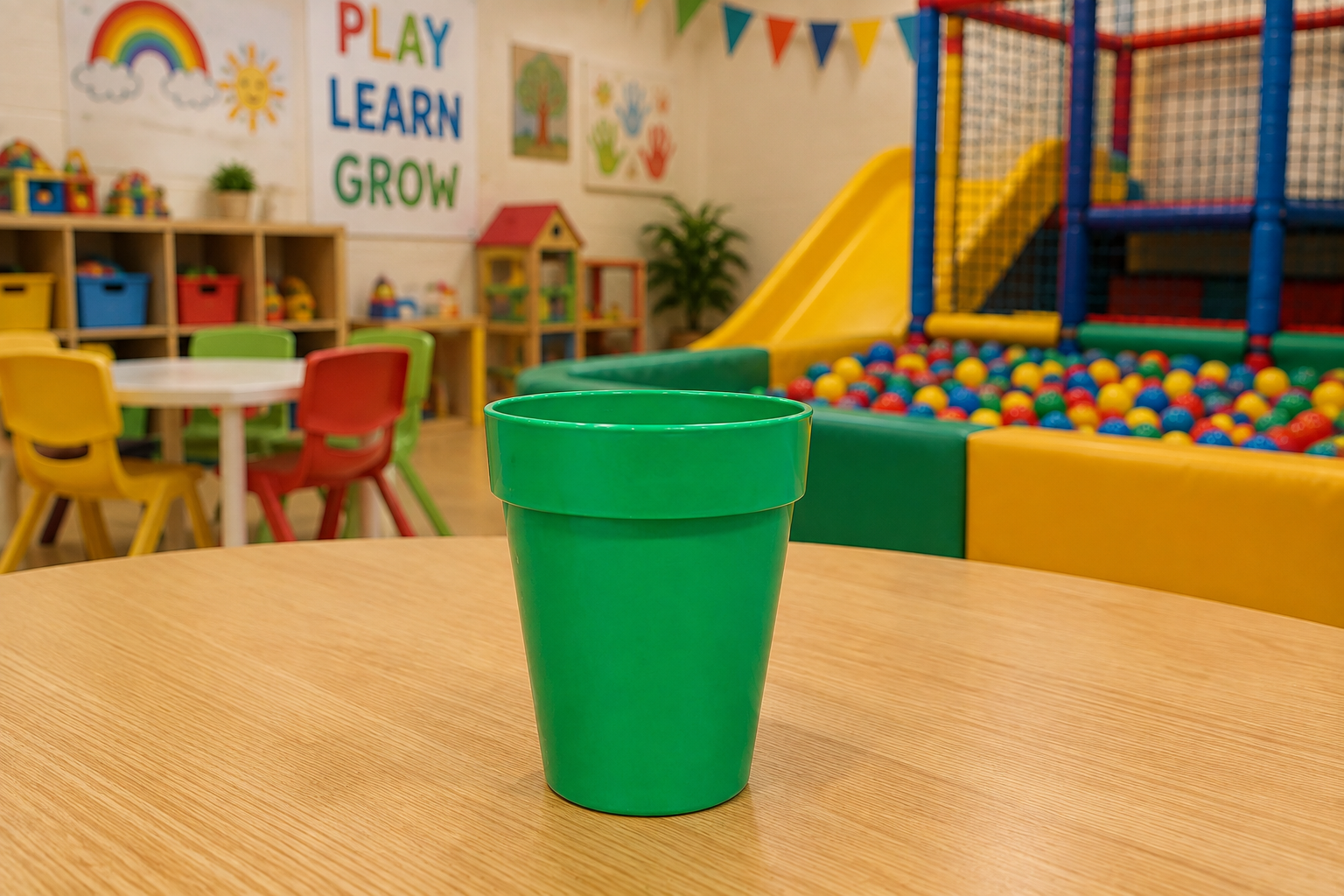 Play Centre setting Emerald Green Smooth Tumbler