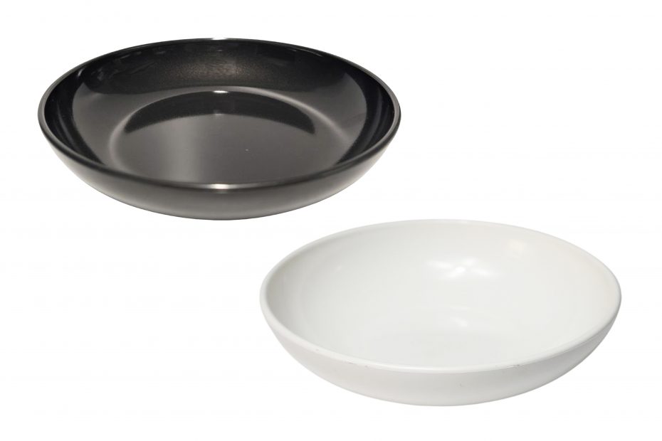 Odyssey Black and White 18cm Walled Bowls