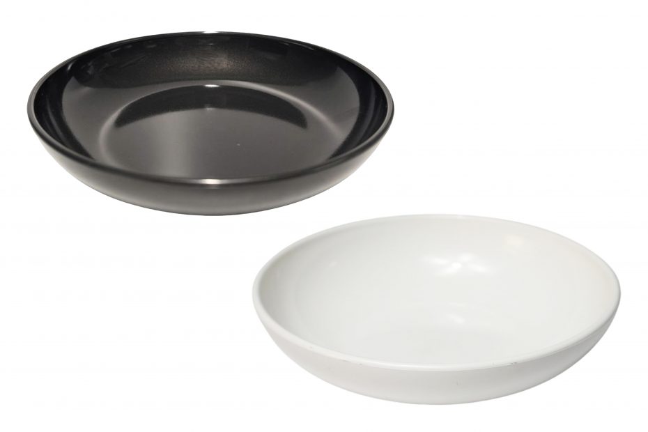 Odyssey Black and White 20cm Walled Bowls