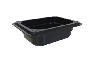 180C 1/8 Gastronorm Base in Charcoal
