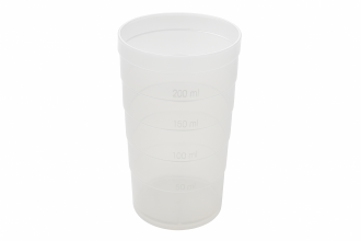 Graduated Natural Ribbed Tumbler