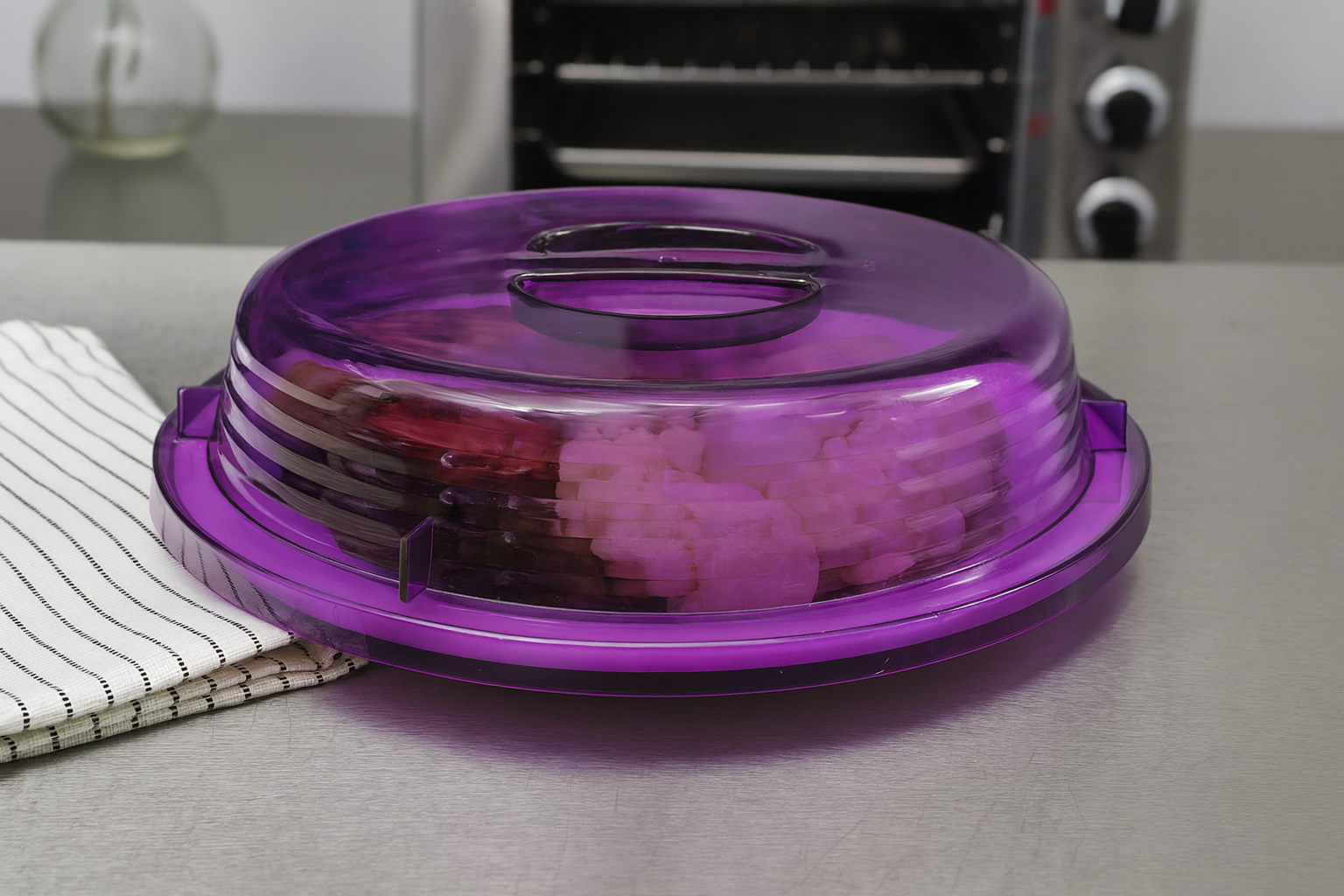 Translucent Purple Plate Cover 2 NEW