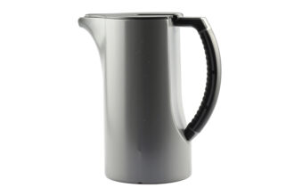 Ergonomic Beverage Pot | Grey with Black handle