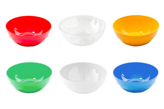 24cm Salad Bowls - Assorted Colours